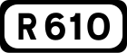 R610 road shield}}