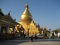 Kuthodaw Pagoda in Mandalay, Burma.