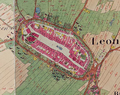 Leonfelden, Upper Austria. 'Franziszeische Landesaufnahme' 2nd Military Survey c1835