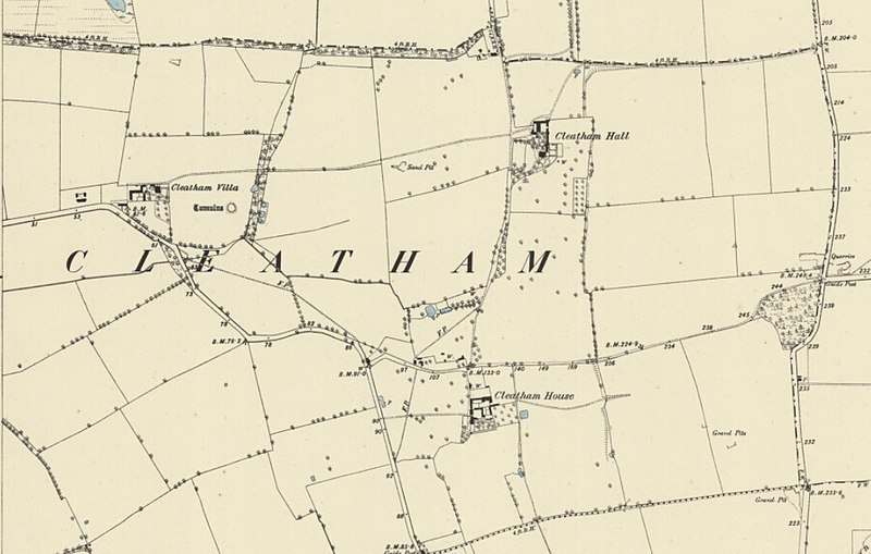 File:Map Cleatham Lincolnshire 1885.jpg