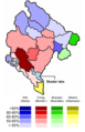 Serbs in Montenegro as per 2003 census data