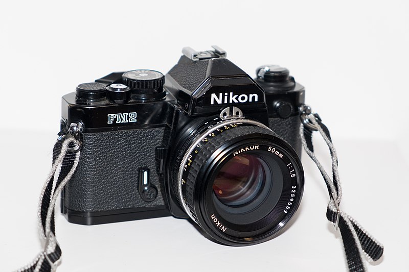 File:Nikon FM2 in black.jpg