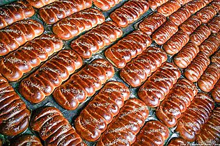 Pan de fiesta en Totolac, Tlaxcala.