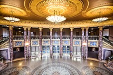 Grand foyer of Severance Hall, 1931