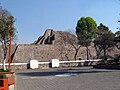 View of pyramids north side