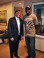 Image 29Dennis Rodman wearing an Ed Hardy shirt, and Donald Trump wearing a navy blue two button suit in 2009 (from 2000s in fashion)