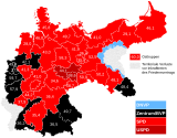 Constituency results, 1919