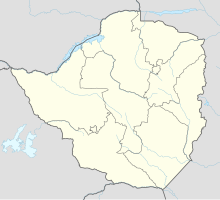 Map of Matabeleland, Mashonaland and the adjoining lands, showing the locations of Bulawayo and the Pioneer Column's settlements.