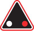 3.20 Level crossing with double flashing lights