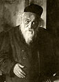 Rabbi Chaim Soloveitchik, a renowned Talmudist and Rosh Yeshiva of the Volozhin Yeshiva. He is known for developing the Brisker method of Talmudic study.