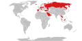 Image 21A map of nations which have Lèse-majesté laws as of September 2022 (from Freedom of speech by country)