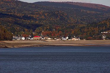 Alma as viewed from the water