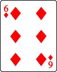 File:Playing card diamond 6.svg