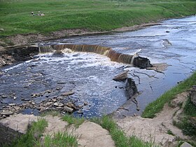 Водопад на реке Тосна