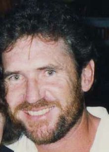 Allan Border in Hong Kong in October 1988