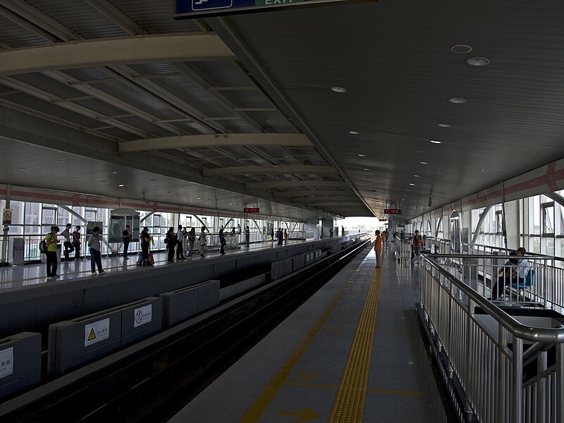 File:Guanzhuang station platform.jpg