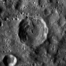 Снимок зонда Lunar Reconnaissance Orbiter.