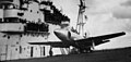 Supermarine Attacker on HMS Illustrious, 1948