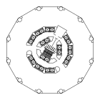 Floor layout of the skyscraper.