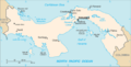 Image 11Panama's location between the Pacific (bottom) and the Caribbean Sea (top) (from History of Panama)