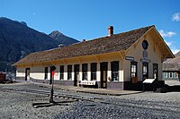 The Silverton Depot on October 25, 2012