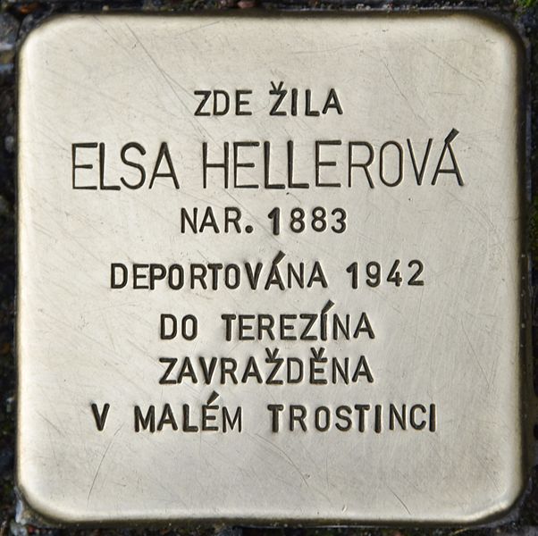 File:Stolperstein für Elsa Hellerova.jpg