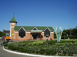 Bus station in Gryazi