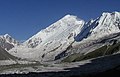 Diran Peak (7,257m) from Taghafari, base camp of Rakaposhi