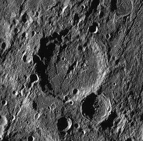 Снимок зонда Lunar Reconnaissance Orbiter.