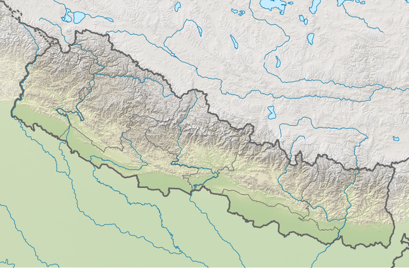 Файл:Nepal rel location map.svg