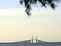 Sunshine Skyway Bridge from South Pier rest area