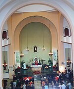 Interior de la iglesia