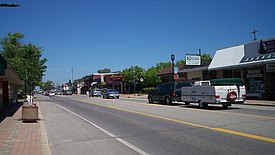 Looking north along U.S. Highway 23