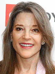 Author Marianne Williamson from California