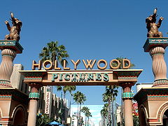 Hollywood Land (the area's entrance in 2008)