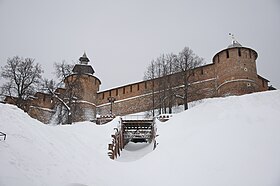 Кремль зимой