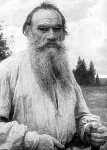 Leo Tolstoy, late in life.