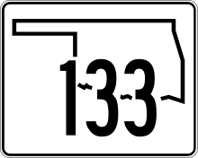 Oklahoma State Highway 133.svg