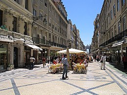 La calle Augusta hoy.