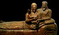 The Etruscan "Sarcophagus of the Spouses", at the National Etruscan Museum.