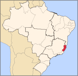 Location of Vitória