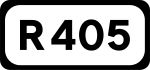 R405 road shield}}