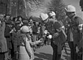 General Carl Gustaf Emil Mannerheim of the Finnish Army wearing white turkislakki in 1938