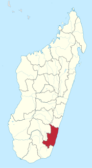 Location in Madagascar