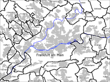 FRA is located in Frankfurt am Main