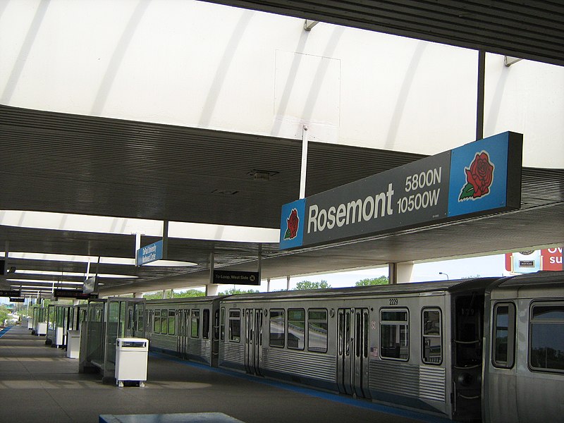 Файл:Rosemont blue line CTA.jpg