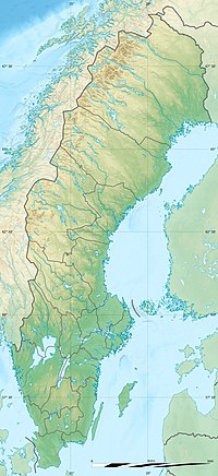 Kebnekaise is located in Sweden