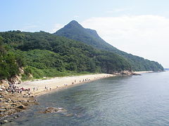 山麓北（砲台跡）遠眺