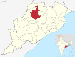 Location in Odisha