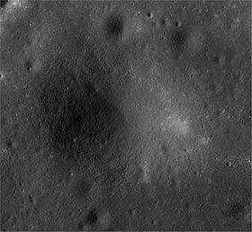 Снимок зонда Lunar Reconnaissance Orbiter